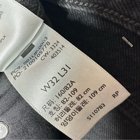 Levi's‎ Black Flare & Wide Leg Jeans - Picture 9 of 10